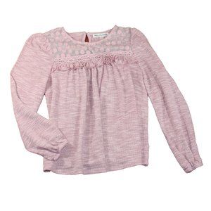 Vintage "Wallflower" L/S Pink Sweater   Size Medium